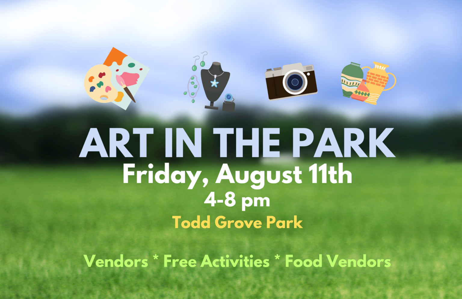 Art in the Park City of Ukiah, CA