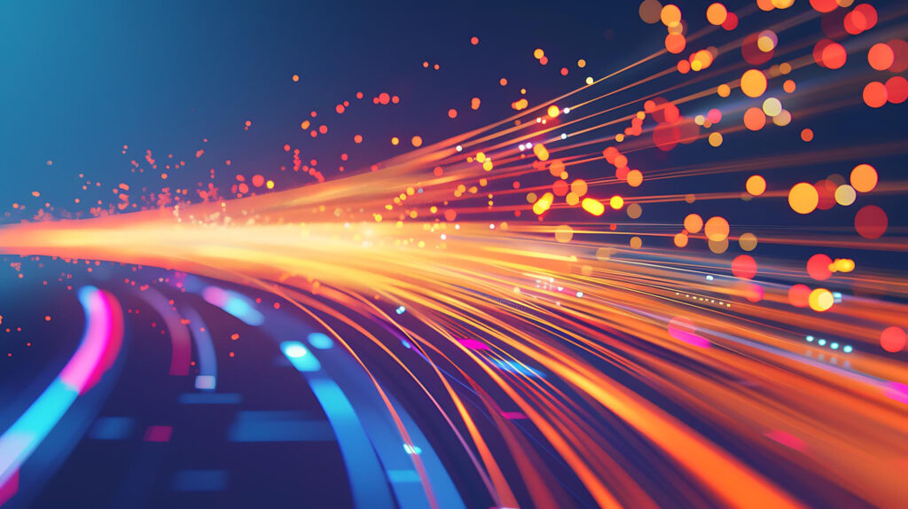 image conveying high-speed data transfer