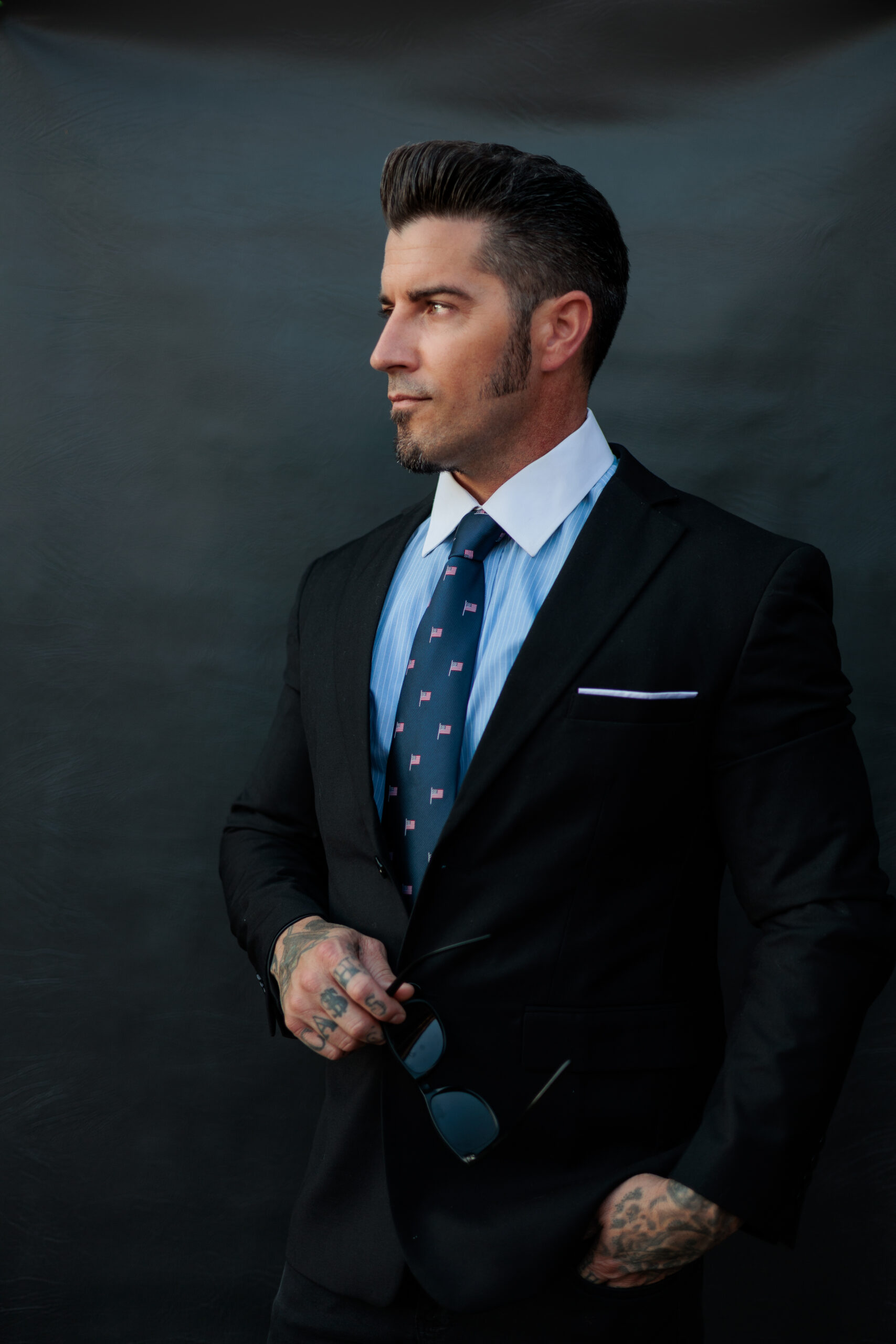 Suit headshot
