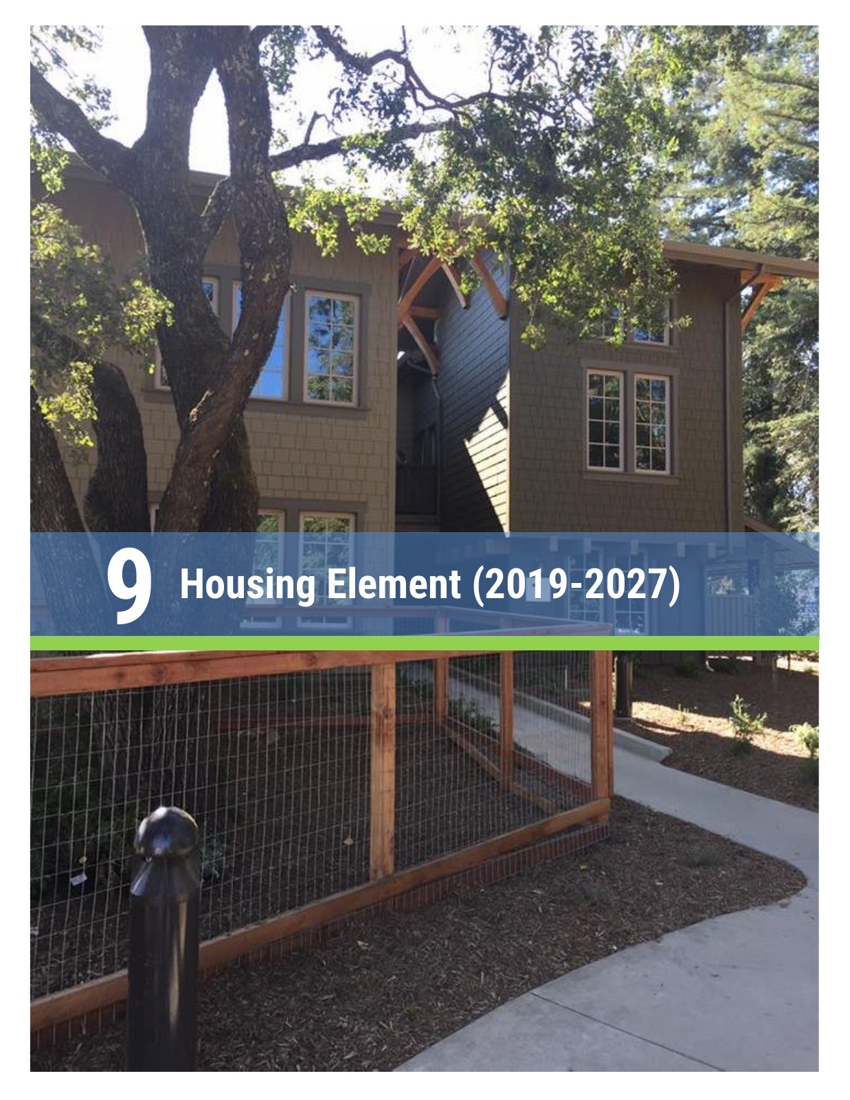 Existing Housing Element 2019–2027 cover. Visit the Housing Element Update page.