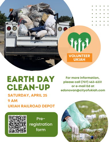 Earth Day Ukiah Clean-up