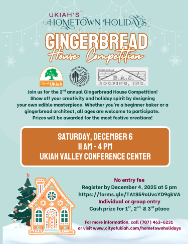 Gingerbread House Competition 2025